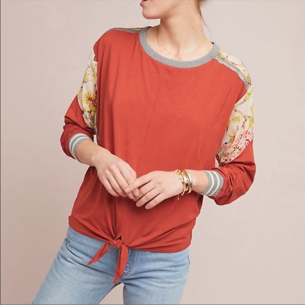Anthropologie TINY Pippa Long Sleeve Top